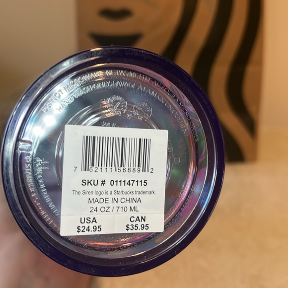 NEW Starbucks Rose Silicon Straw Topper Winter 2023 Floral Tumbler - Picture 5 of 8